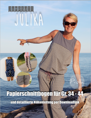 Papierschnittmuster -  Jumpsuit Julika - Damen - Prülla